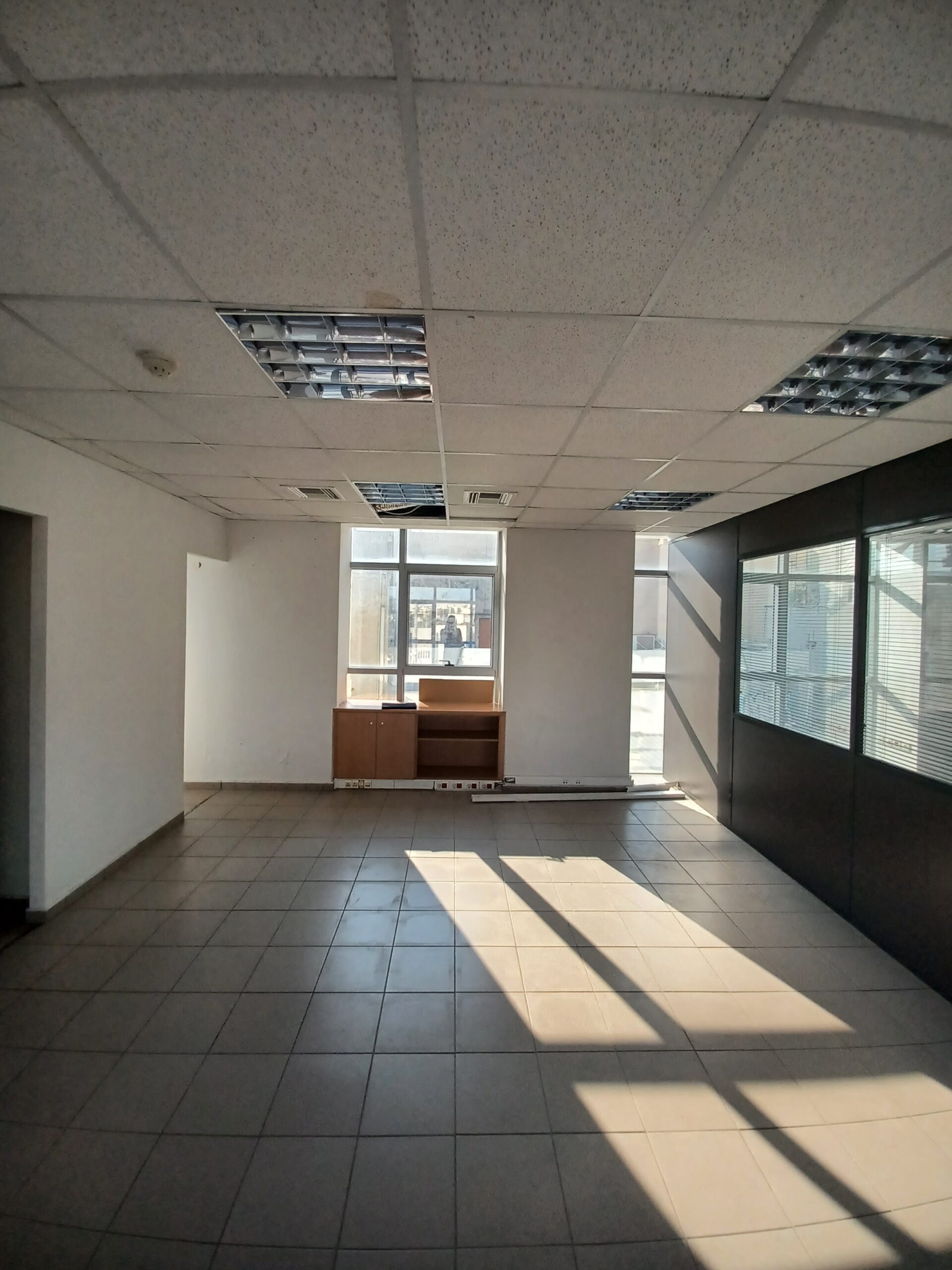 Office space before renovation, Canon offices Athens Greece