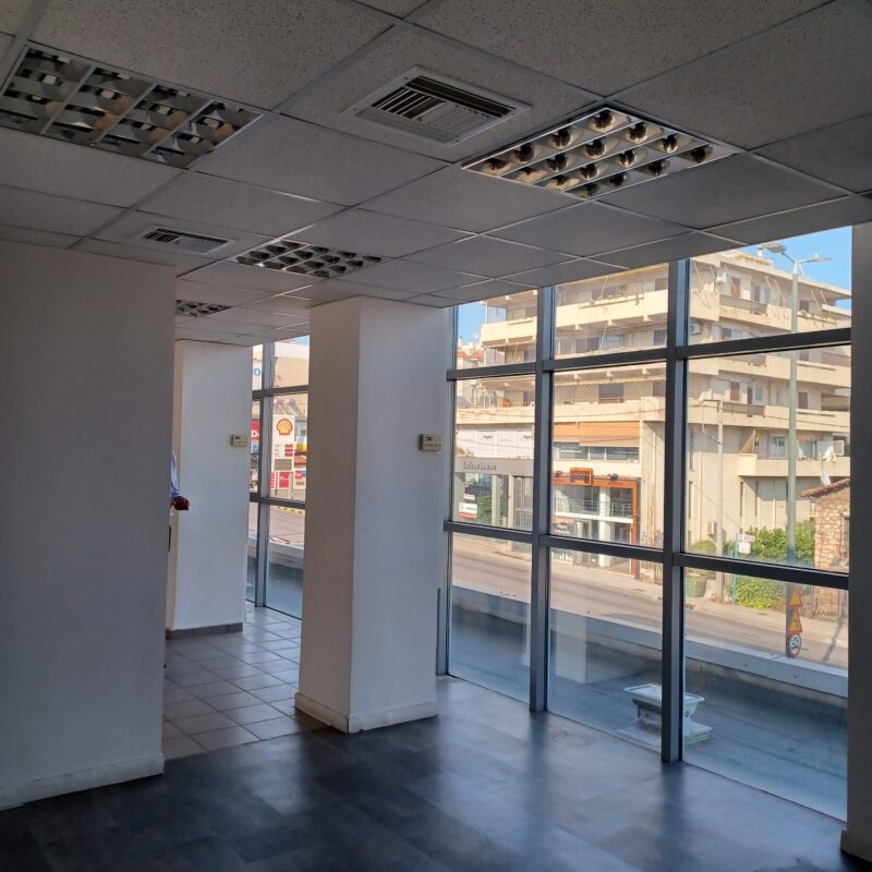 Large office area before renovation, Canon Athens Greece