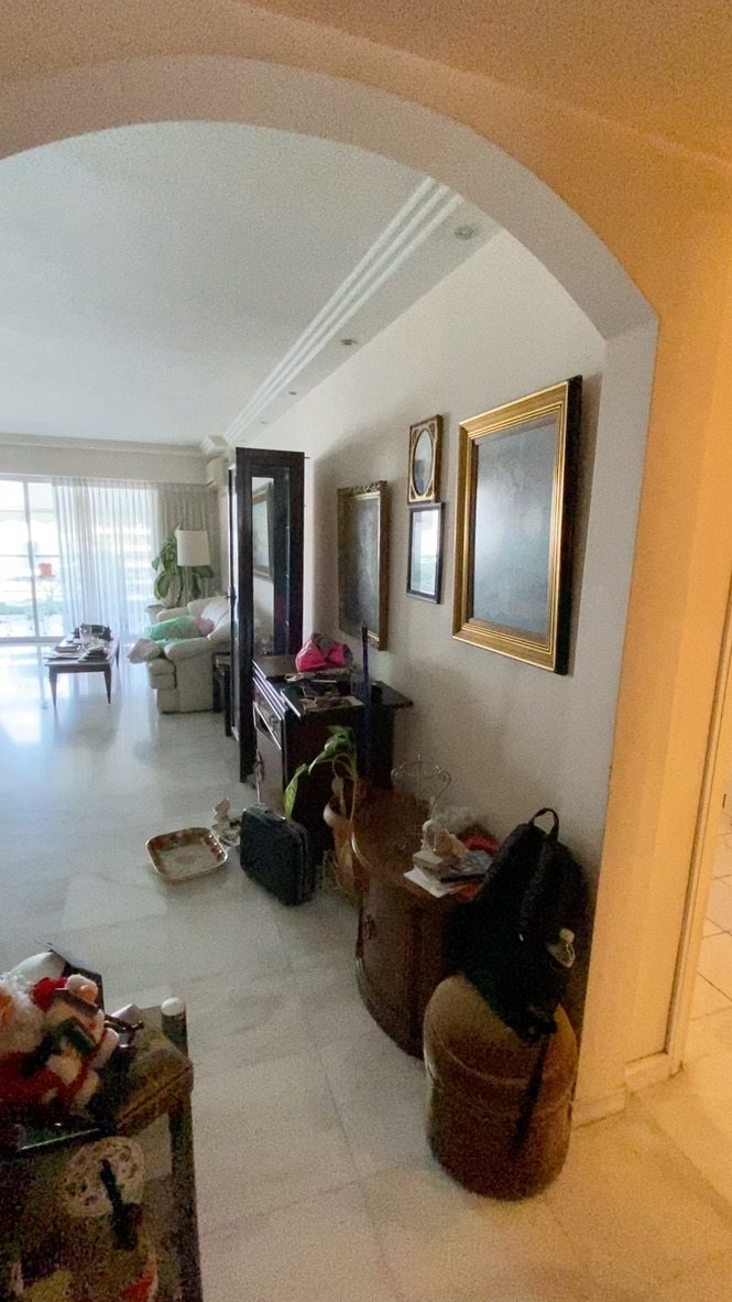 Apartment interior before renovation, Paleo Faliro Athens